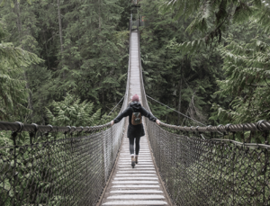 Rope bridge